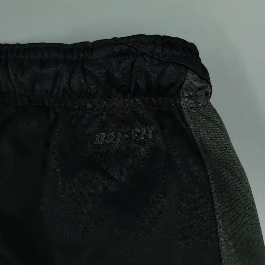 [BUNJANG] Nike Gray Black Swoosh Logo Lined Jersey Pants / 나이키 블랙 그레이 배색 스우시 로고 라이닝 밴딩 드라이핏 져지팬츠 트레