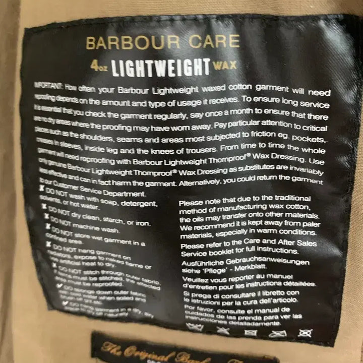 [BUNJANG] Barbour Lightweight Wax Jacket / 바버 라이트웨이트