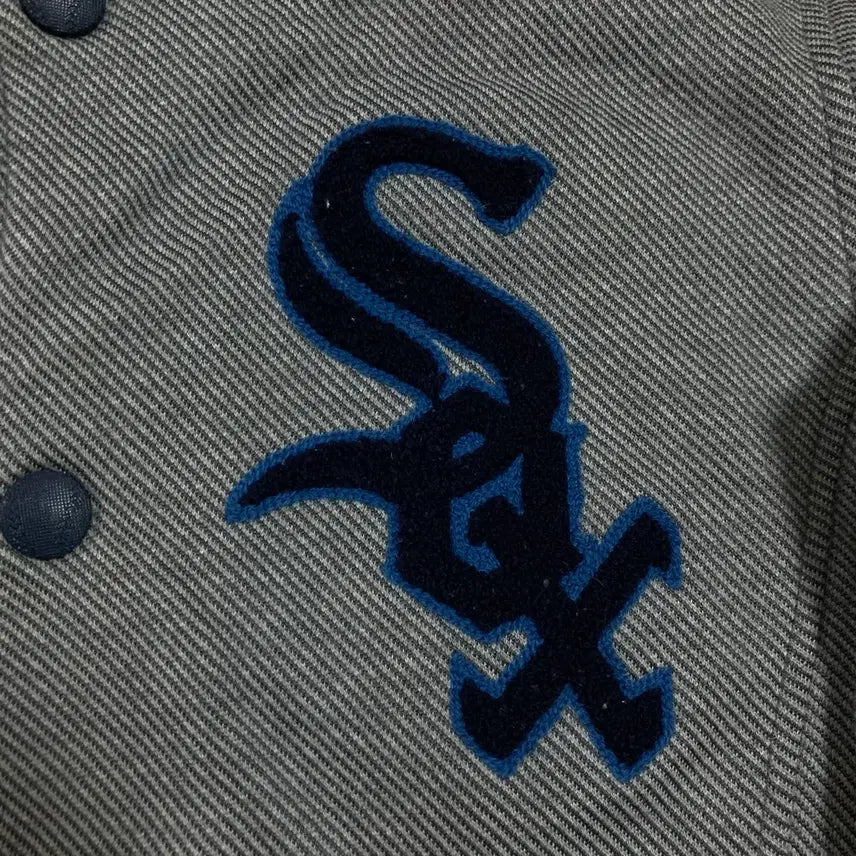 [SOLD OUT] MLB 시카고 화이트 삭스 믹스 컬러 후디 스타디움 자켓