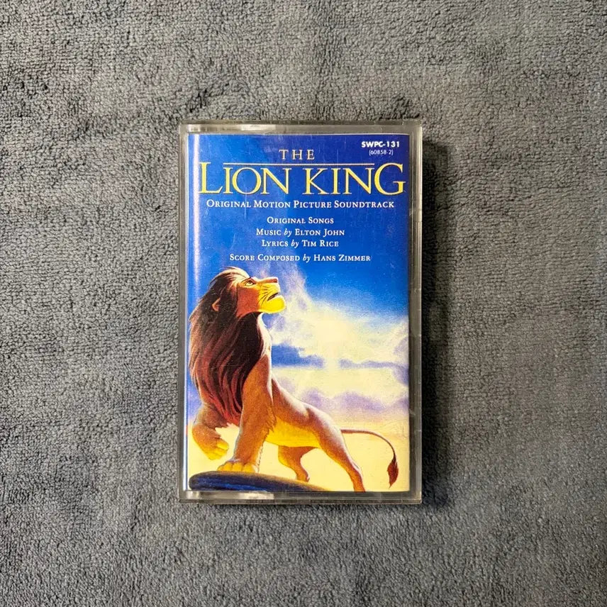 [BUNJANG] Disney The Lion King (Elton John) OST Cassette Tape / 디즈니 라이온킹 (엘튼존) OST 카세트테이프