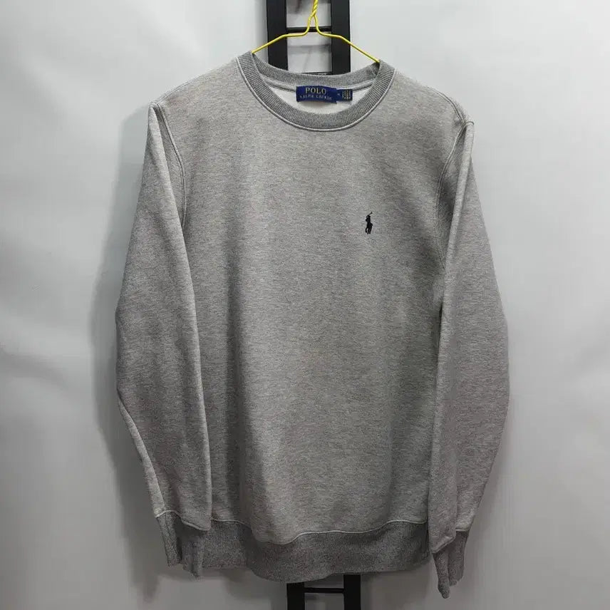 [BUNJANG] Polo Ralph Lauren Sweatshirt Gray (M) / 폴로 랄프로렌 맨투맨 기모 스웻 셔츠 그레이 m