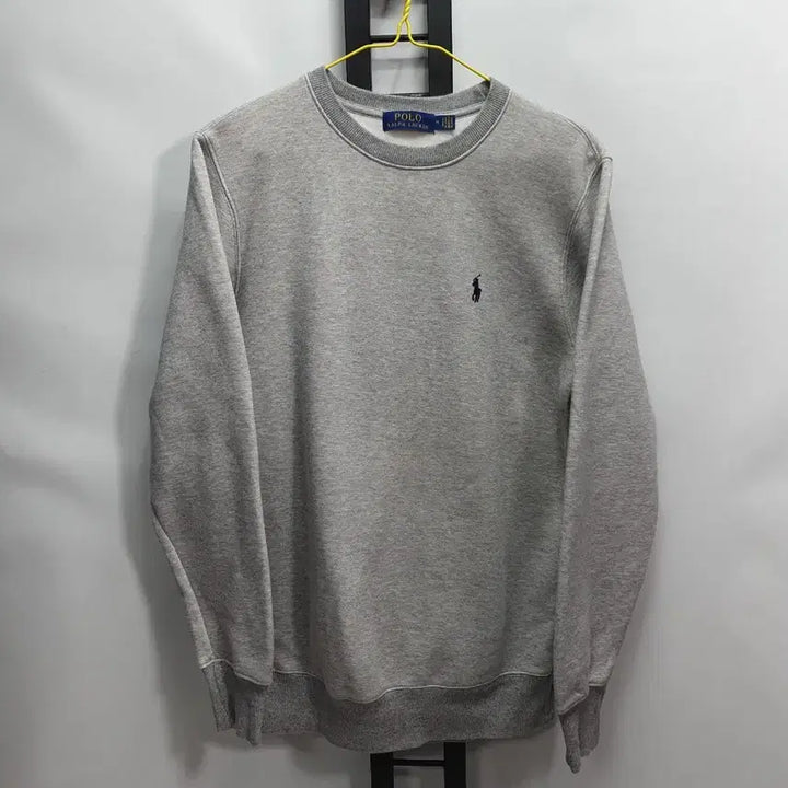 [BUNJANG] Polo Ralph Lauren Sweatshirt Gray (M) / 폴로 랄프로렌 맨투맨 기모 스웻 셔츠 그레이 m