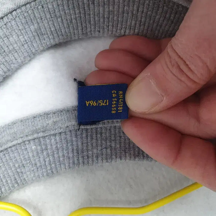 [BUNJANG] Polo Ralph Lauren Sweatshirt Gray (M) / 폴로 랄프로렌 맨투맨 기모 스웻 셔츠 그레이 m