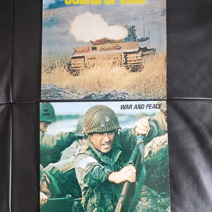 [BUNJANG] Various War Movie OST LP 2-Piece Set / 추억의 전쟁 영화 명곡 모음 LP 2종 세트 (성음/CBS Sony)밀리