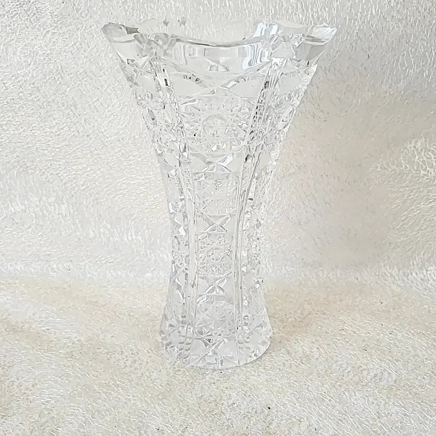 [BUNJANG] Bohemia Crystal Vase / 보헤미아 크리스탈 화병