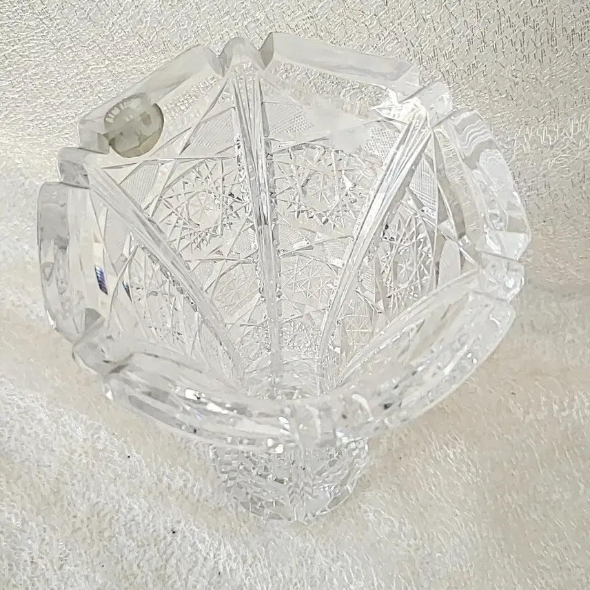 [BUNJANG] Bohemia Crystal Vase / 보헤미아 크리스탈 화병