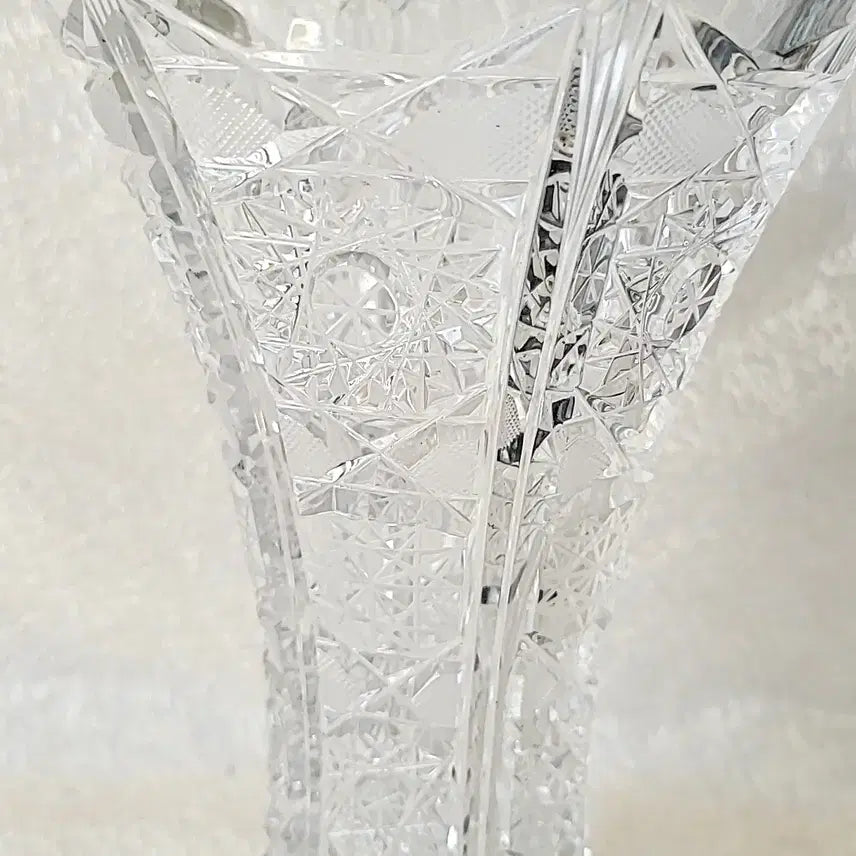 [BUNJANG] Bohemia Crystal Vase / 보헤미아 크리스탈 화병