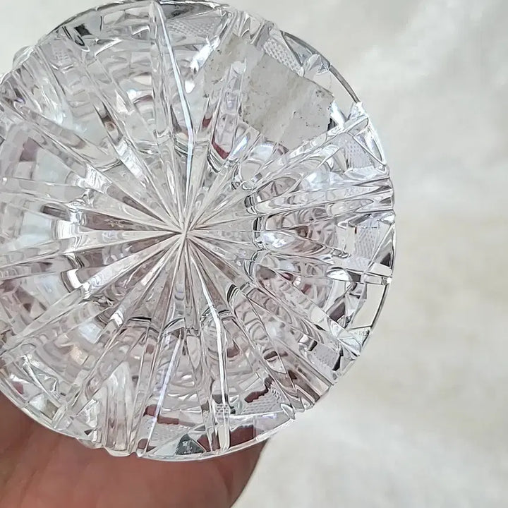 [BUNJANG] Bohemia Crystal Vase / 보헤미아 크리스탈 화병