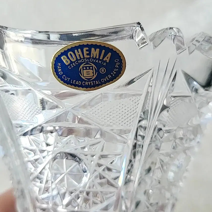 [BUNJANG] Bohemia Crystal Vase / 보헤미아 크리스탈 화병