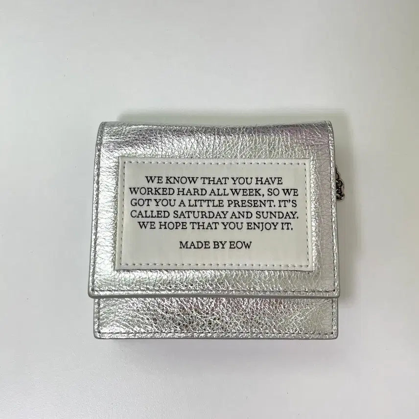 [BUNJANG] eow Mini Bag Silver / eow 미니백 실버
