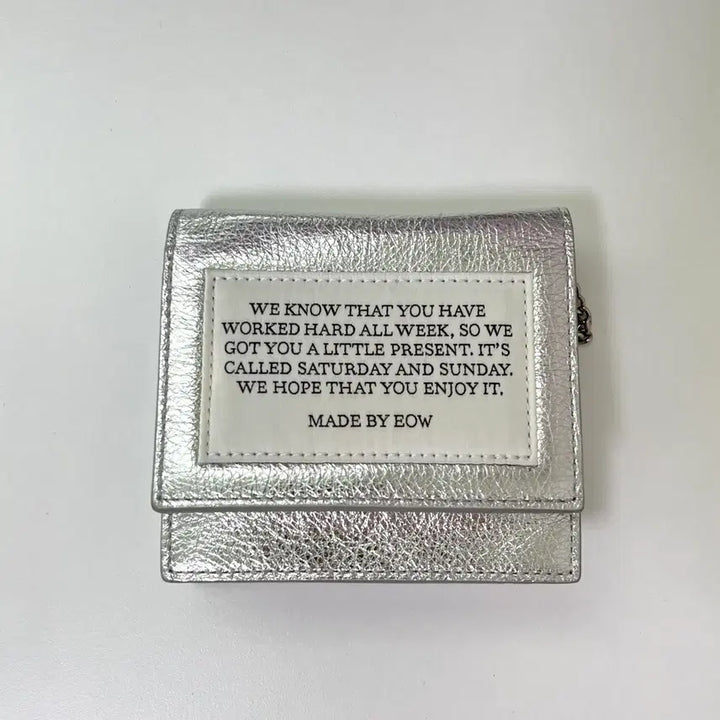 [BUNJANG] eow Mini Bag Silver / eow 미니백 실버