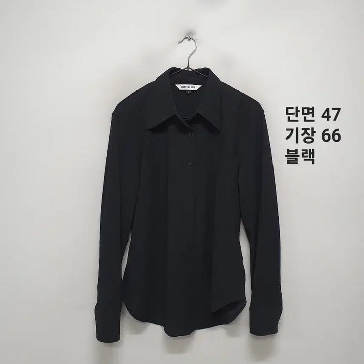 [BUNJANG] General Idea Black Shirt / 제너럴아이디어 블랙 셔츠