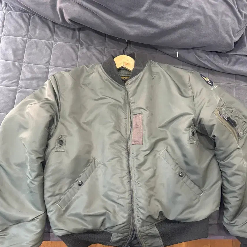 [BUNJANG] Buzz Rickson MA-1 Bomber Jacket / 버즈릭슨 ma-1 마원 L사이즈 라이언 유니폼