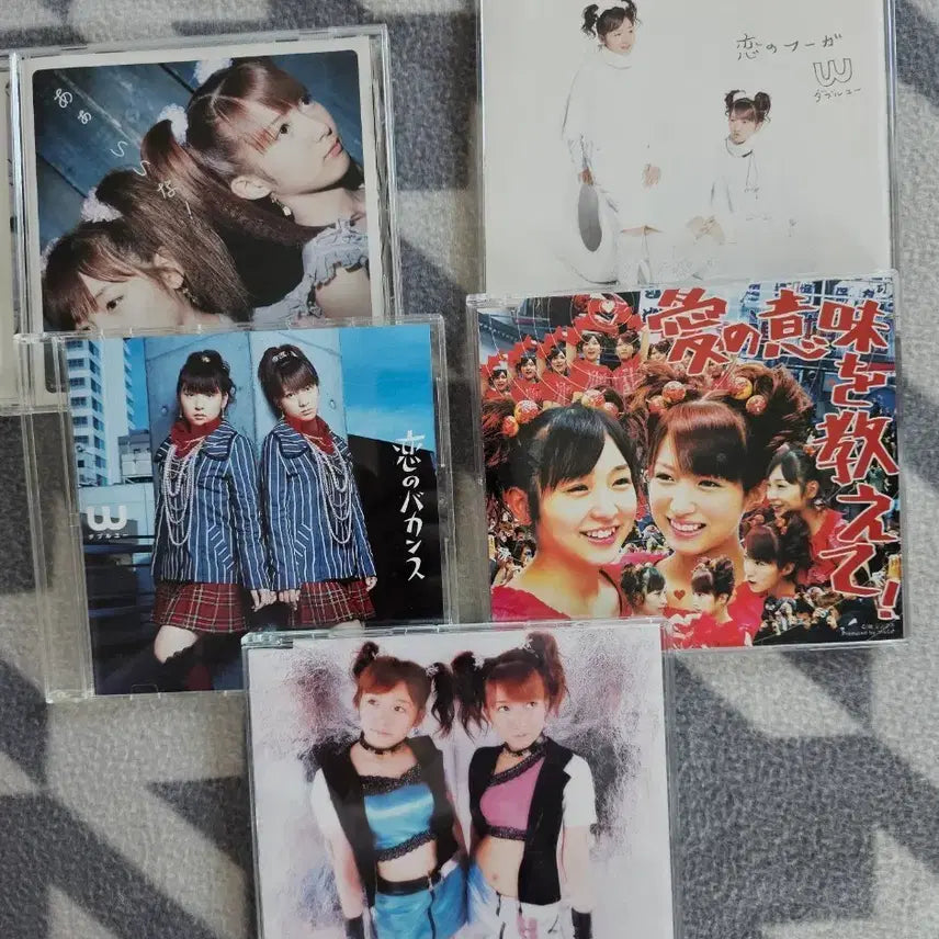 [BUNJANG] W Tsuji.Kago Single CD Collection / 더블유 (W) 싱글 CD 모음 츠지.카고