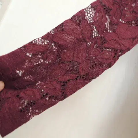 [BUNJANG] See-Through China Neck Top / 시스루 콤비 차이나넥 탑