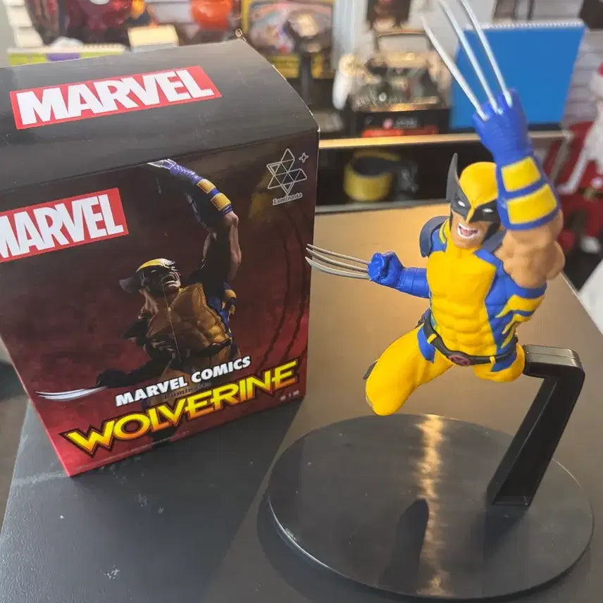 [BUNJANG] Marvel Wolverine Luminasta Figure / 마블 울버린 Luminasta 피규어