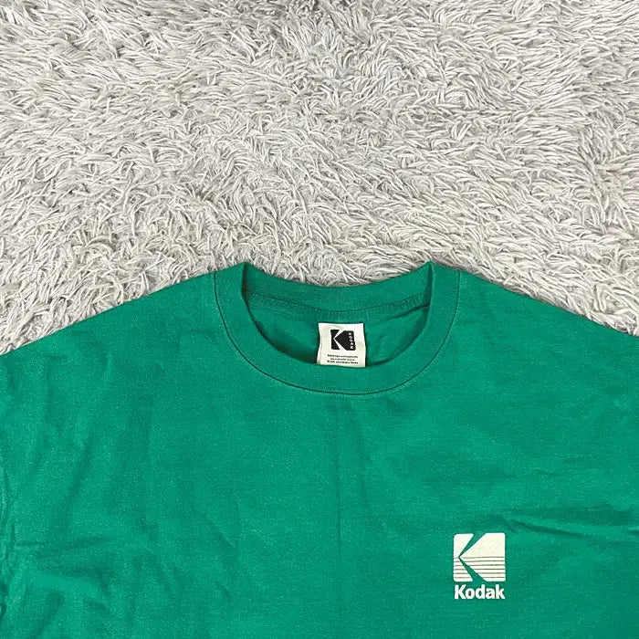 [BUNJANG] Kodak Round Neck T-shirt / 코닥 반팔 라운드넥 티셔츠 100