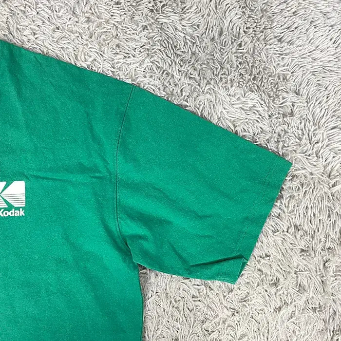[BUNJANG] Kodak Round Neck T-shirt / 코닥 반팔 라운드넥 티셔츠 100