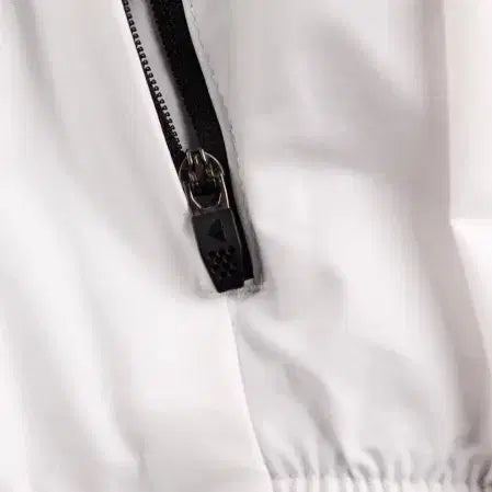 [BUNJANG] Unbranded Lightweight White Windbreaker Jacket / [L] 흰색 경량바람막이