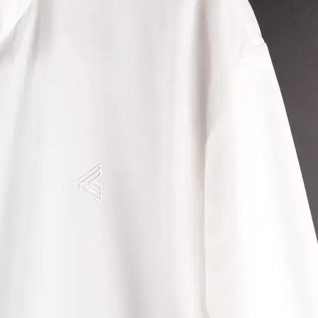 [BUNJANG] Unbranded Lightweight White Windbreaker Jacket / [L] 흰색 경량바람막이