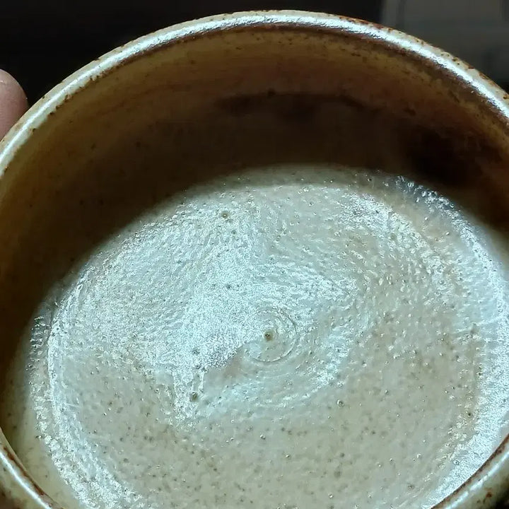 [BUNJANG] Yellow Glazed Porcelain Brush Washer (Small) / 황유도자기필세(소)
