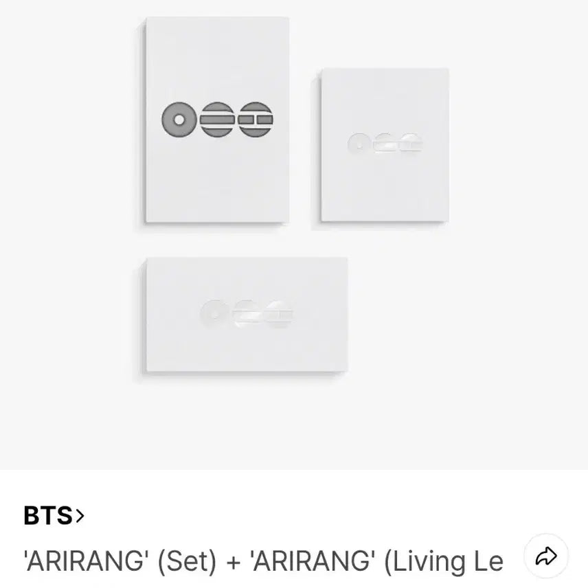 [BUNJANG] BTS Arirang Set / 방탄소년단 아리랑 세트