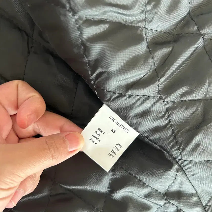 [BUNJANG] Ganesra Archetypes Black Tweed Jacket / 아키타이프 스텔라 자켓 블랙 트위드 자켓 XS(55가능)