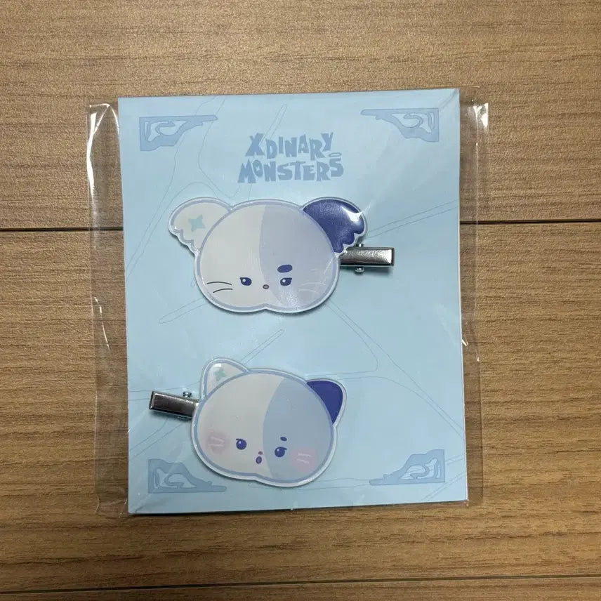 [SOLD OUT] 엑스디너리히어로즈 엑디즈 엑몬즈 헤어클립 헤어핀 정수 냥듀