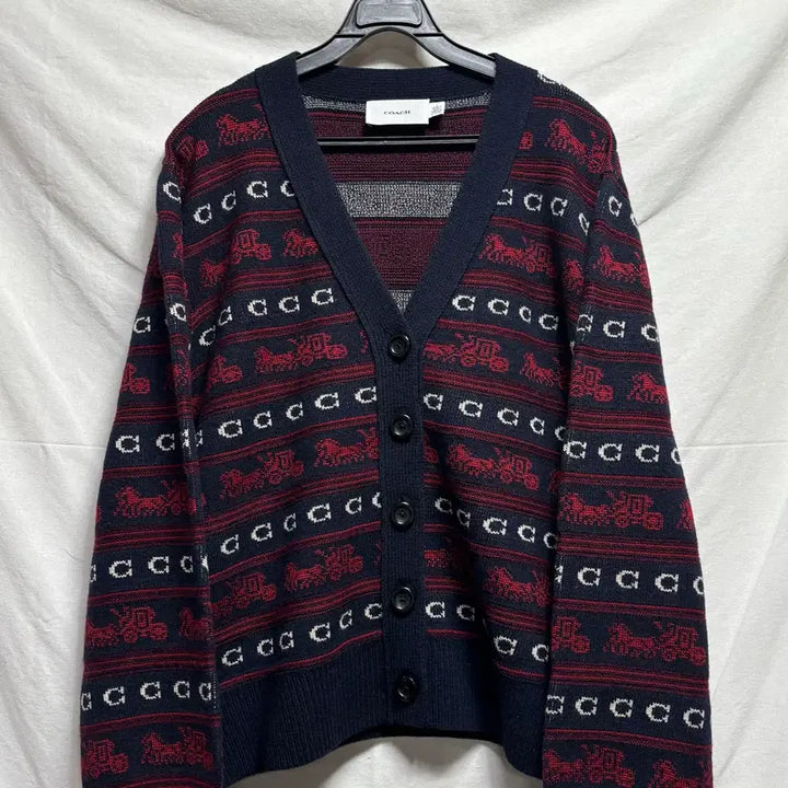 [SOLD OUT] COACH코치 브이넥 가디건 L