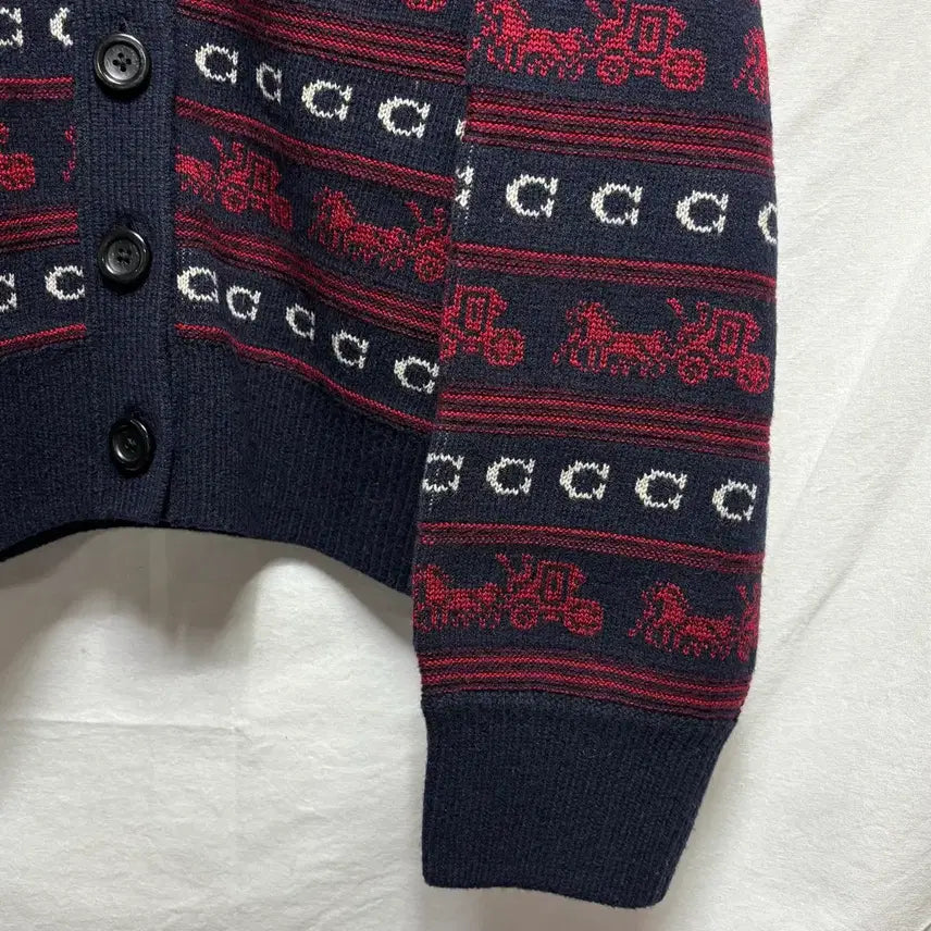 [SOLD OUT] COACH코치 브이넥 가디건 L