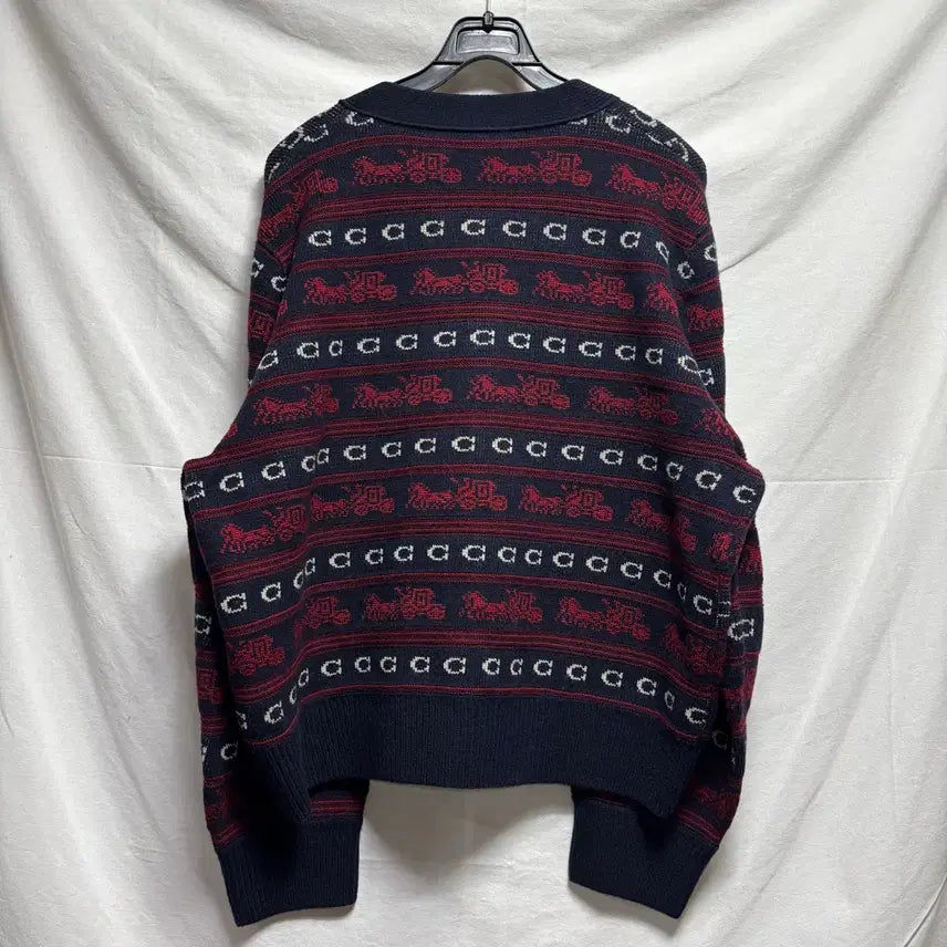 [SOLD OUT] COACH코치 브이넥 가디건 L