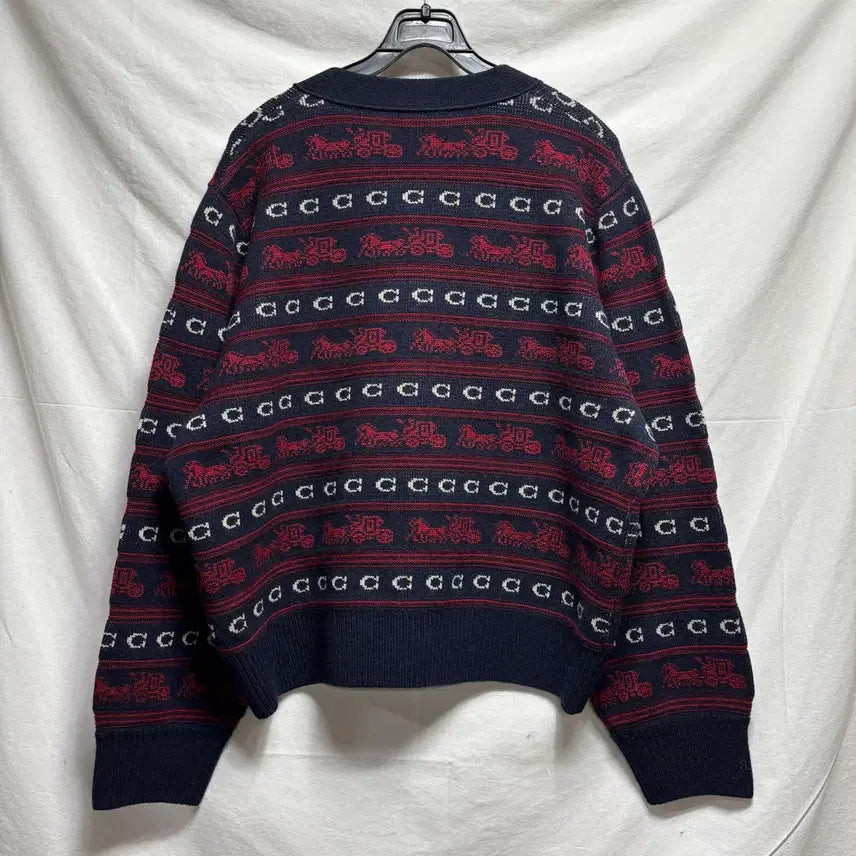 [SOLD OUT] COACH코치 브이넥 가디건 L
