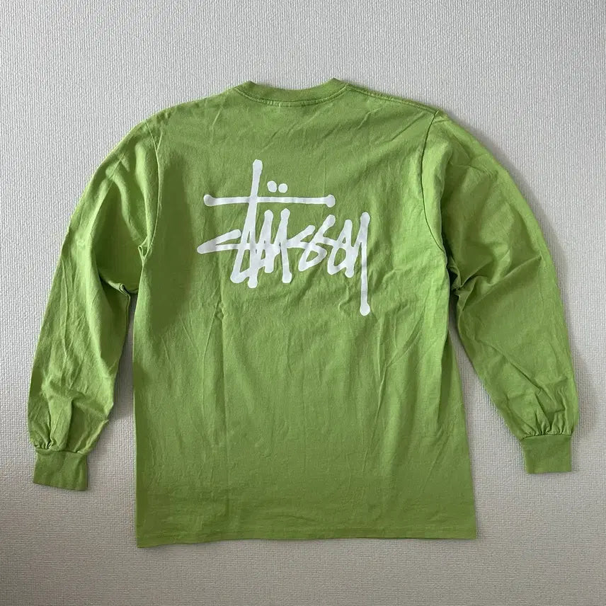 [BUNJANG] Stussy Basic Stussy Long Sleeve T-Shirt / [최종가격] 스투시 베이직 스투시 롱슬리브 티셔츠