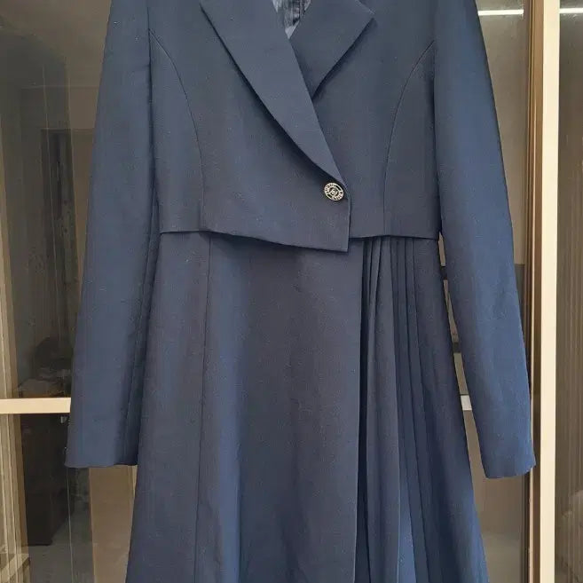 [BUNJANG] Line Addiction Navy Dress (Size 66) / 라인 어딕션 네이비 원피스 (사이즈 66)새상품