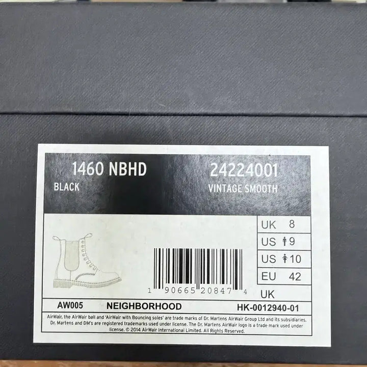 [BUNJANG] Neighborhood Dr. Martens 8-Hole Boots / 네이버후드 닥터마틴 8홀