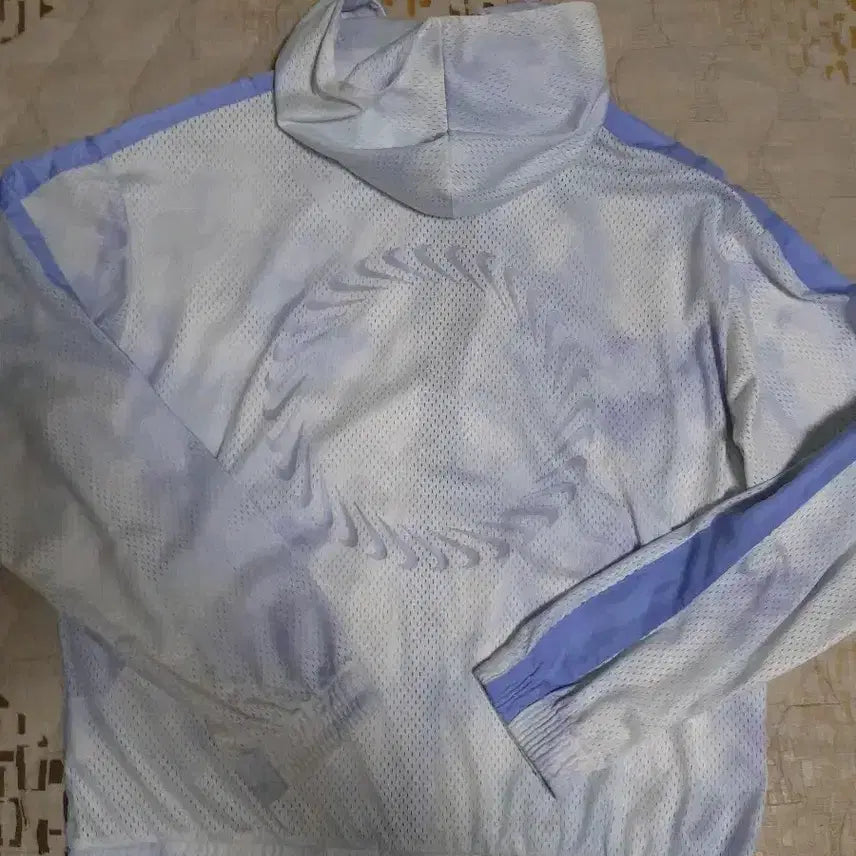 [BUNJANG] Nike White/Lavender Training Suit M / 나이키 화이트/라벤더 트레이닝복 M