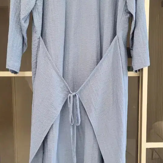 [BUNJANG] On&amp;On Smoky Blue Long Dress (Size 01) / 온앤온 스모키 블루 롱 원피스 (사이즈 01)새상품