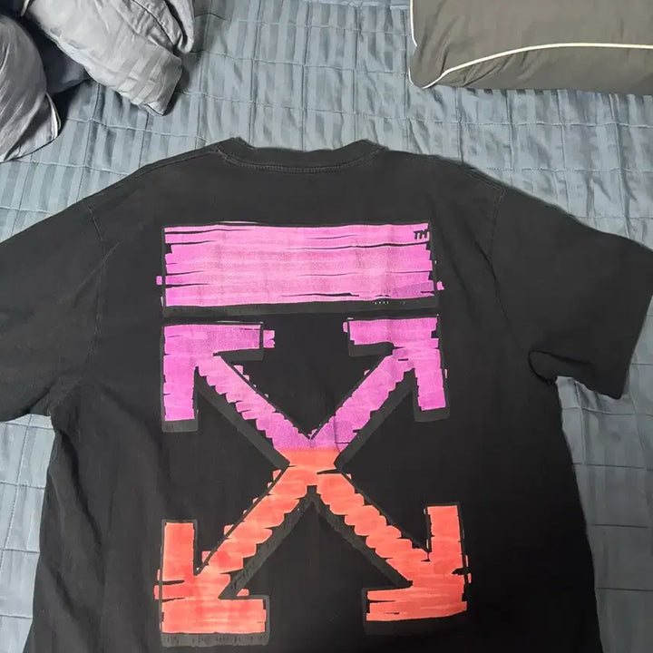 [BUNJANG] Off-White 21ss Marker Arrow Oversized T-Shirt / 오프화이트 21ss 마커 애로우 오버핏 반팔
