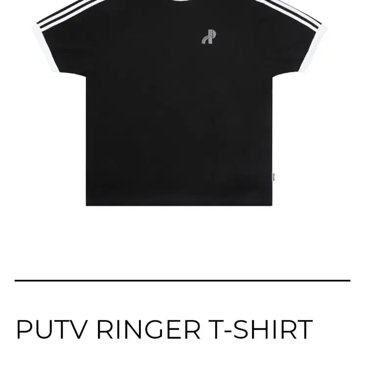 [SOLD OUT] 플레이브 PUTV 링거 반팔 티셔츠 M 사이즈