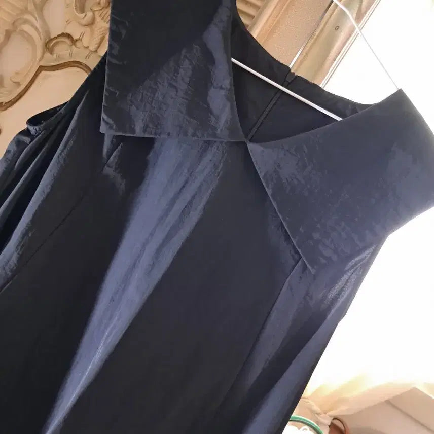 [BUNJANG] Black Sleeveless Layered Dress / 블랙롱원피스      뷔스티에      드레스     민소매원피스