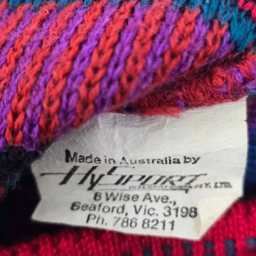 [BUNJANG] Emma Lou Australia Coogi Style Cardigan / 엠마루 오스트레일리아 쿠지 스타일 가디건