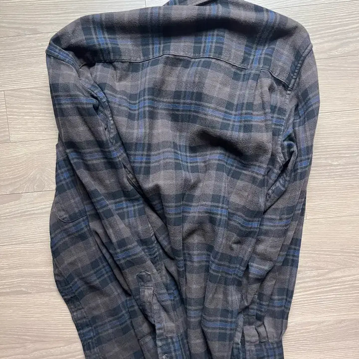 [BUNJANG] Uniqlo Brown Check Shirt / 유니클로 브라운 체크 셔츠 l