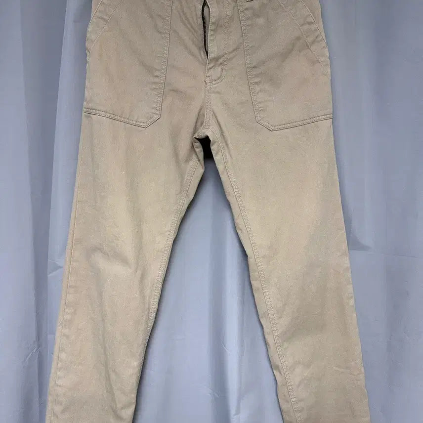 [BUNJANG] Uniform Bridge Cotton Fatigue Pants Beige M / 유니폼브릿지/17fw cotton fatigue pants/베이지/M
