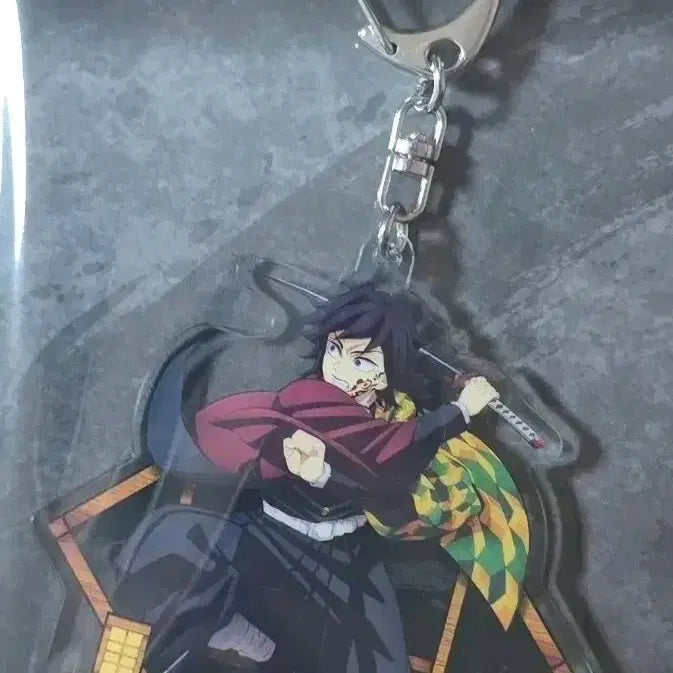 [BUNJANG] Demon Slayer Giyu Acrylic Keyring / 귀멸의 칼날 기유 무한성편 아크릴 키링 판매합니다.
