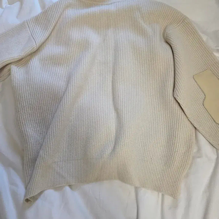 [BUNJANG] Years Ago Merino Wool Collar Knit White M / 이얼즈어고 카라 니트 화이트 M