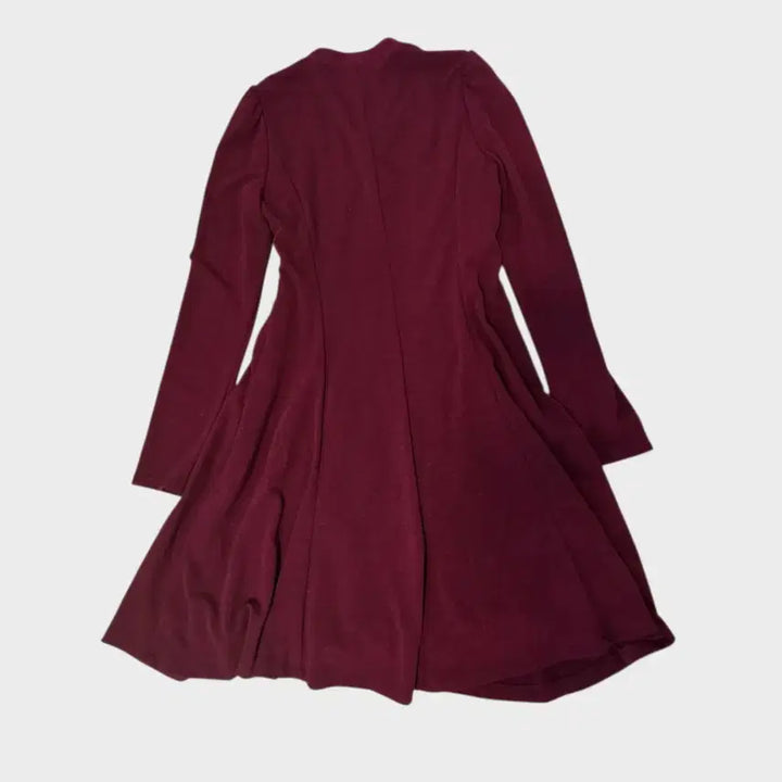 [BUNJANG] LIST Burgundy Drape Dress (Size 55) / LIST 버건디 드레이핑 원피스 55사이즈