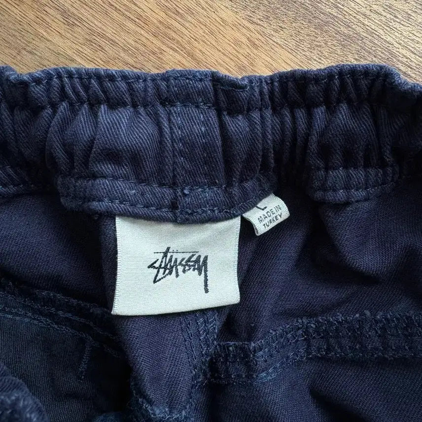 [SOLD OUT] STUSSY JAPAN 스투시 반바지 네이비 L