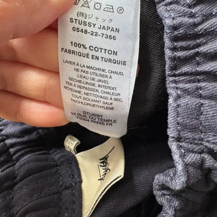 [SOLD OUT] STUSSY JAPAN 스투시 반바지 네이비 L