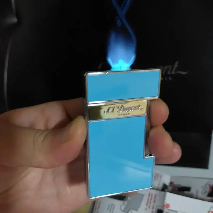 [BUNJANG] S.T. Dupont Slimmy Turbo Lighter (New Model, CA028007, Dual Flame Turbo) / [새상품,풀세트] 듀퐁라이터 슬리미 터보 신형 ca028007 쌍불 터보