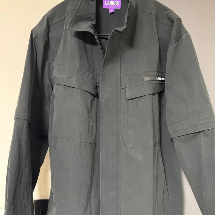 [BUNJANG] Labros Removable Sleeve Shirt L / 라브로스 리무버블 슬리브 셔츠 L